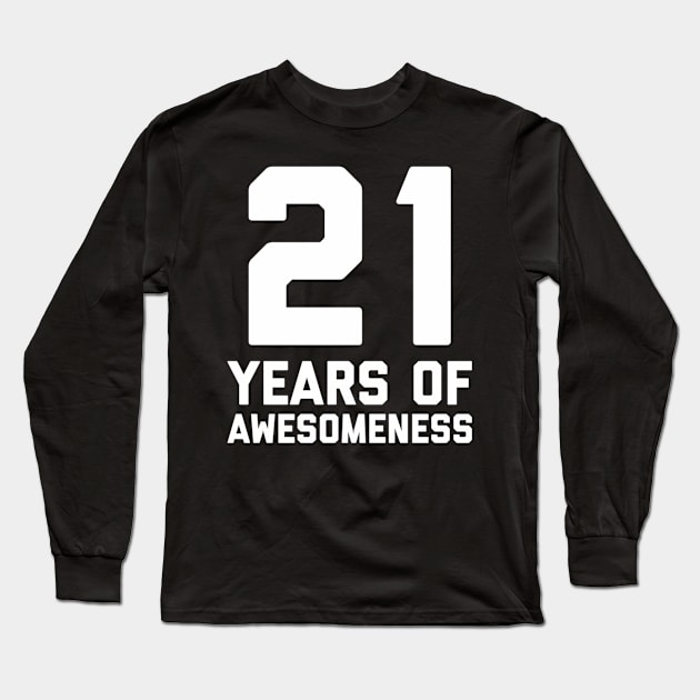 21St 21 Long Sleeve T-Shirt by SnugFarm